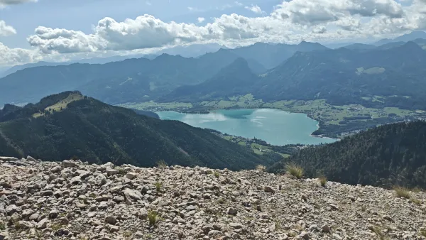 Schafberg depuis le Wolfgangsee : montée à pied, descente en train