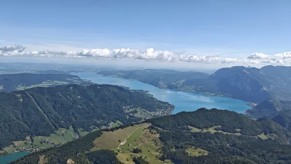 Schafberg from Wolfgangsee: hike up, cog railway down — Visite du sentier 2/13